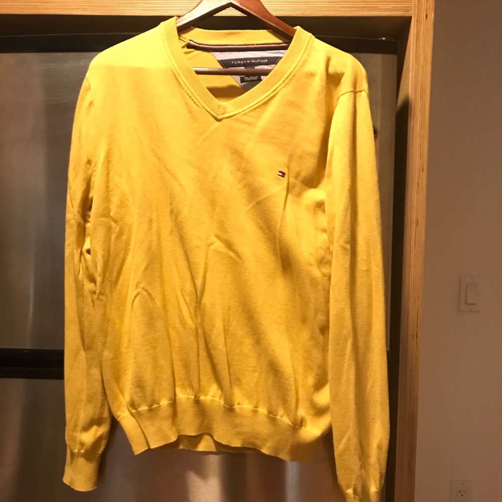 Tommy Hilfiger Crewneck Yellow Sweater